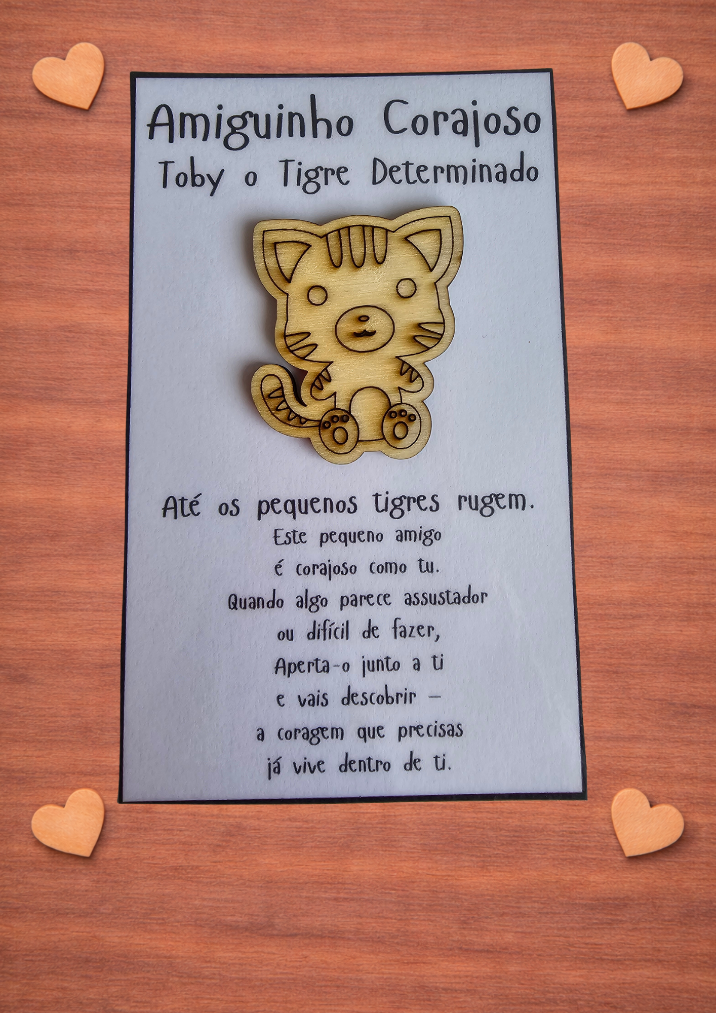Toby the Tenacious Tiger | Even little tigers roar. - Bravery Buddy