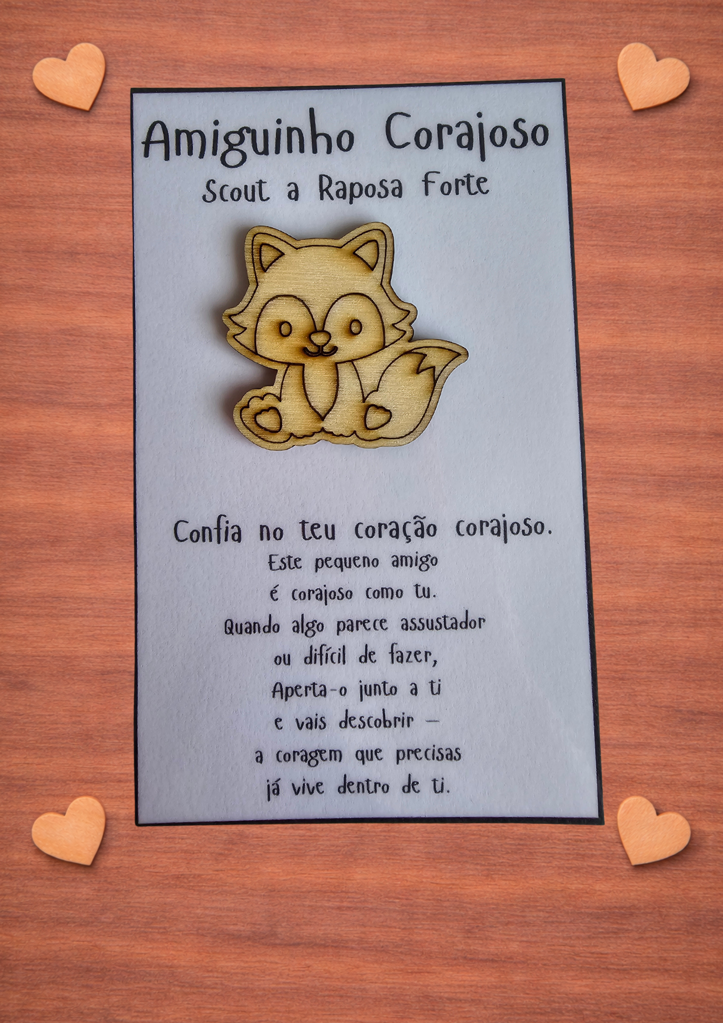 Scout the Strong Fox | Trust your brave heart. - Bravery Buddy