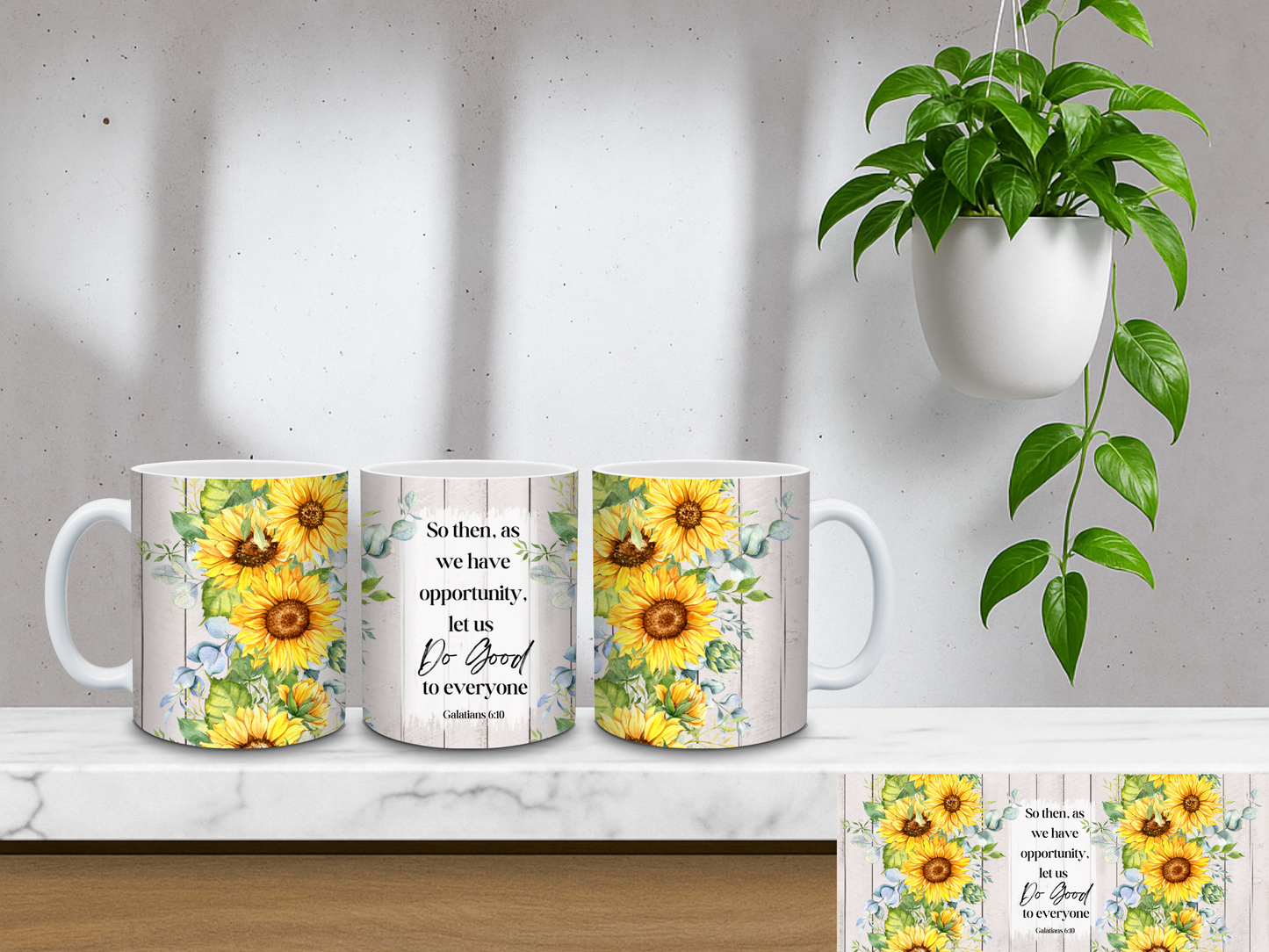Let Us Do Good to Everyone, Galatians 6:10 - 11oz Coffee Mug