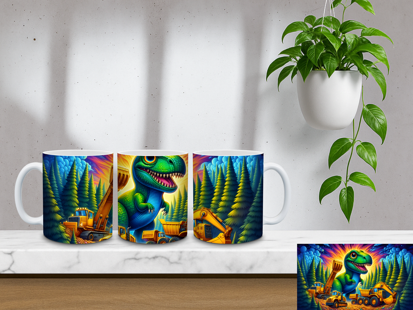 Dino Adventures - 11oz Coffee Mug