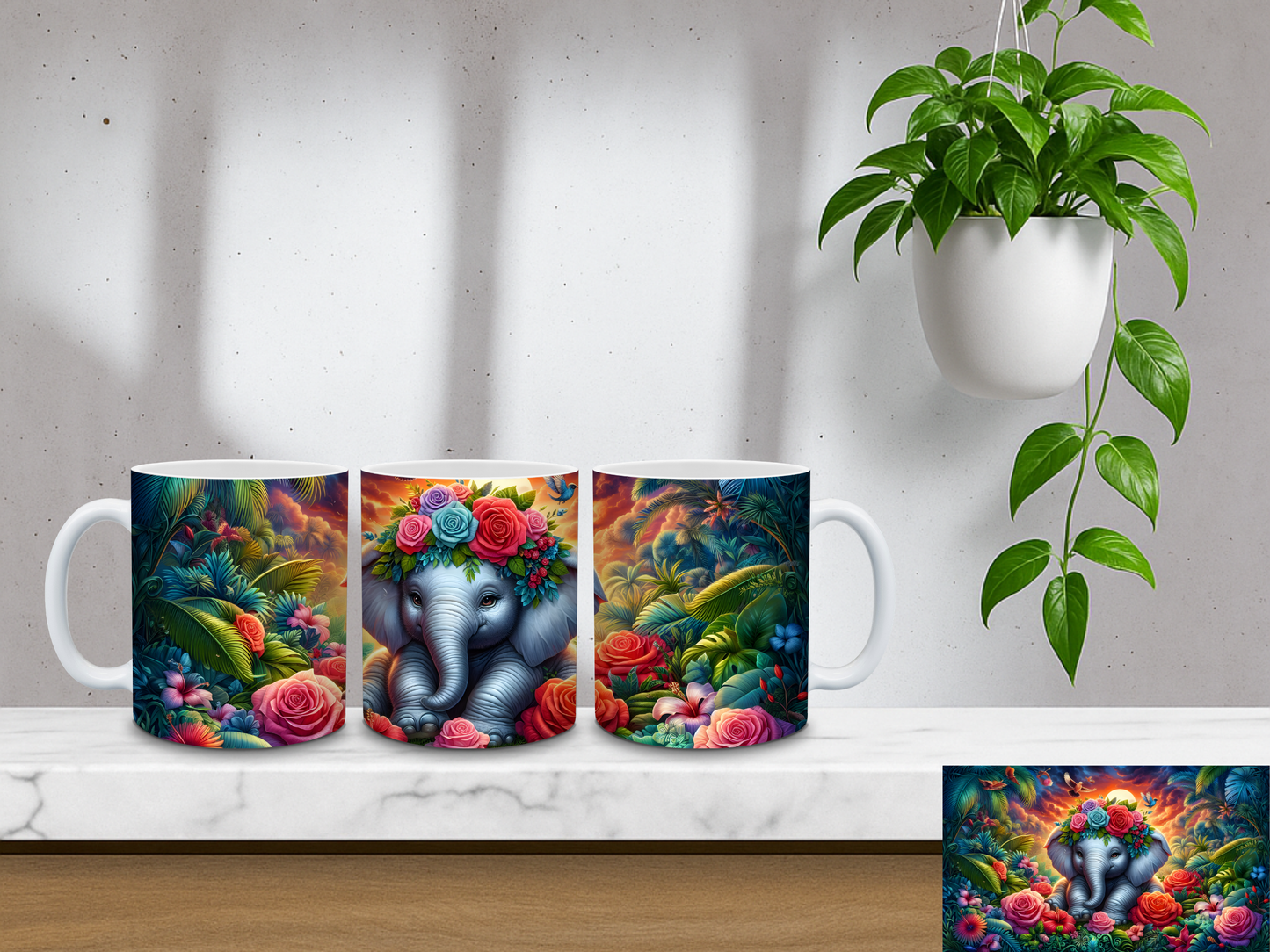 Wildflower Elli Garden 2 – 11oz Coffee Mug