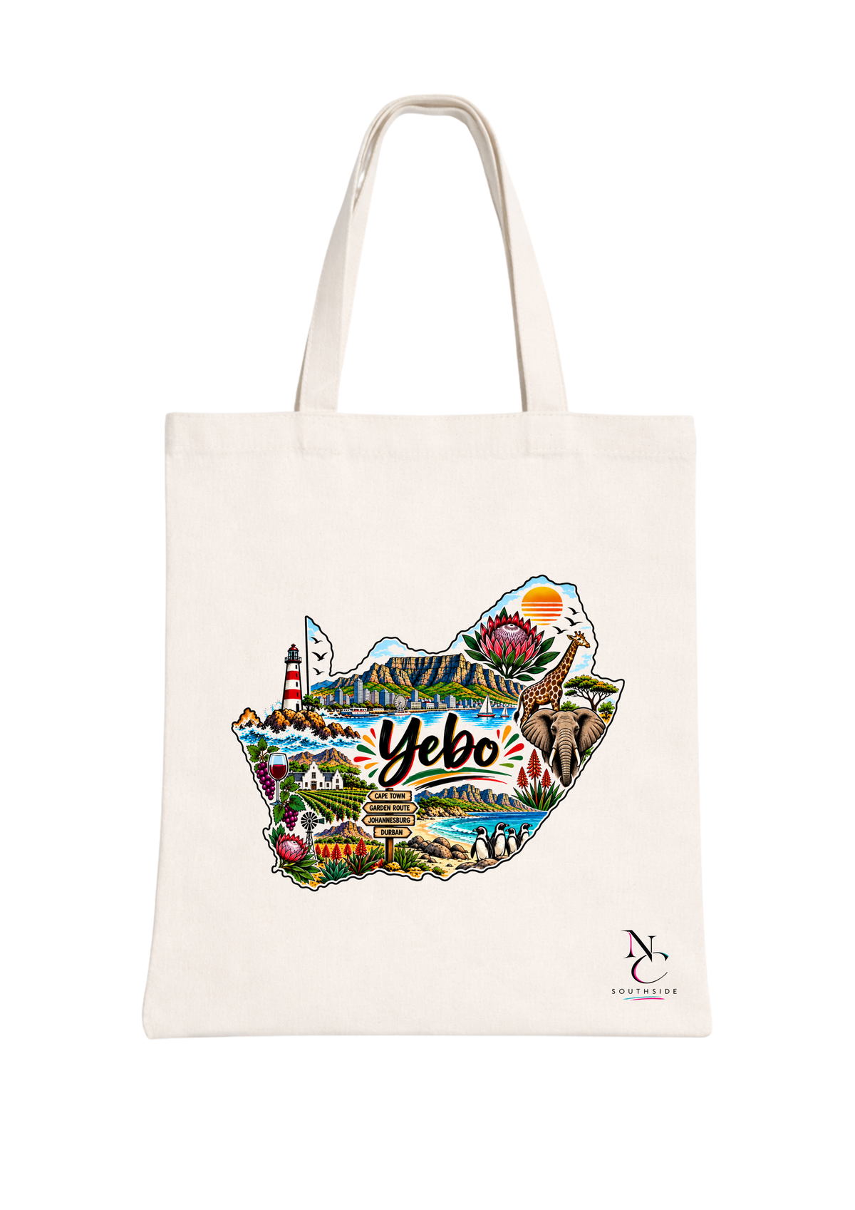 RSA Yebo – Hello Africa Collection – Printed Tote Bag