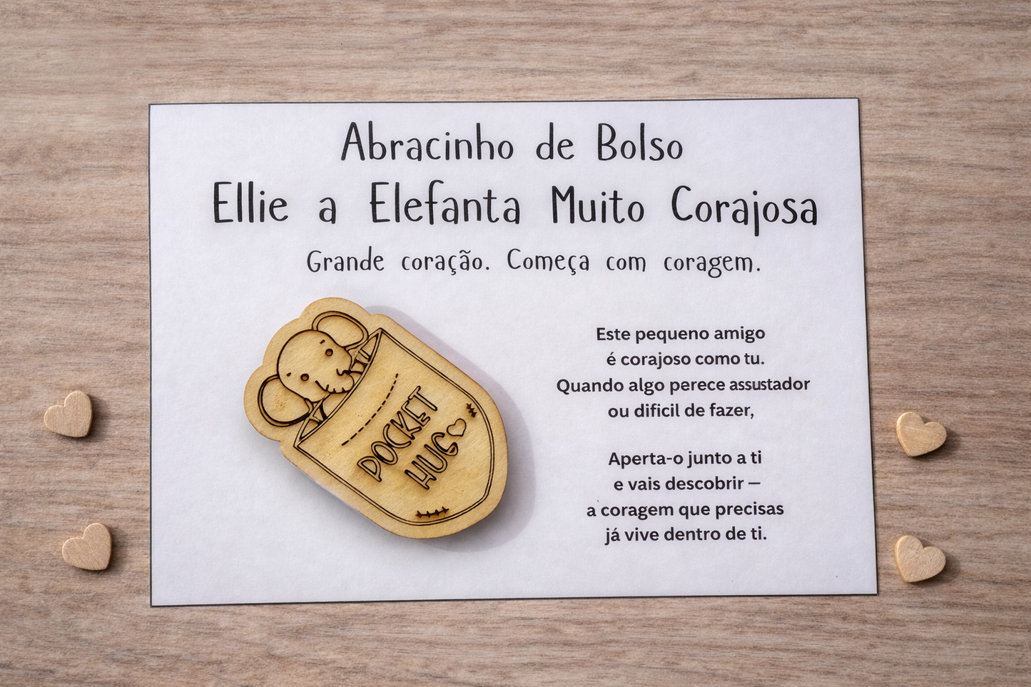 Ellie the Extra-Brave Elephant | Big heart. Brave start. - Pocket Hug