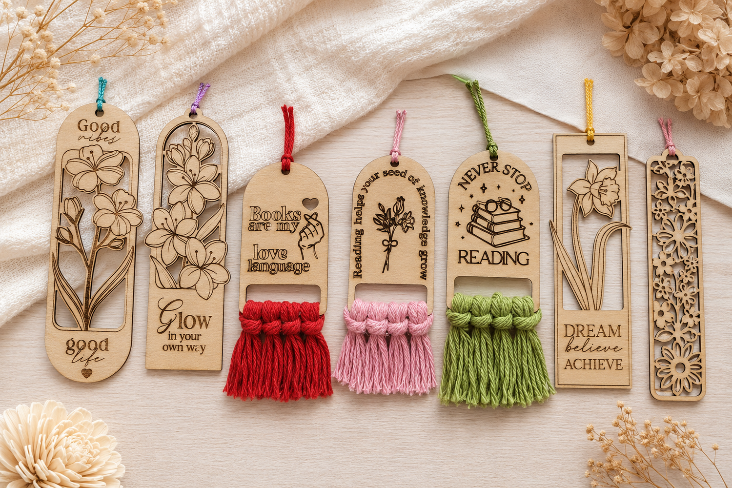 Wooden Bookmarks