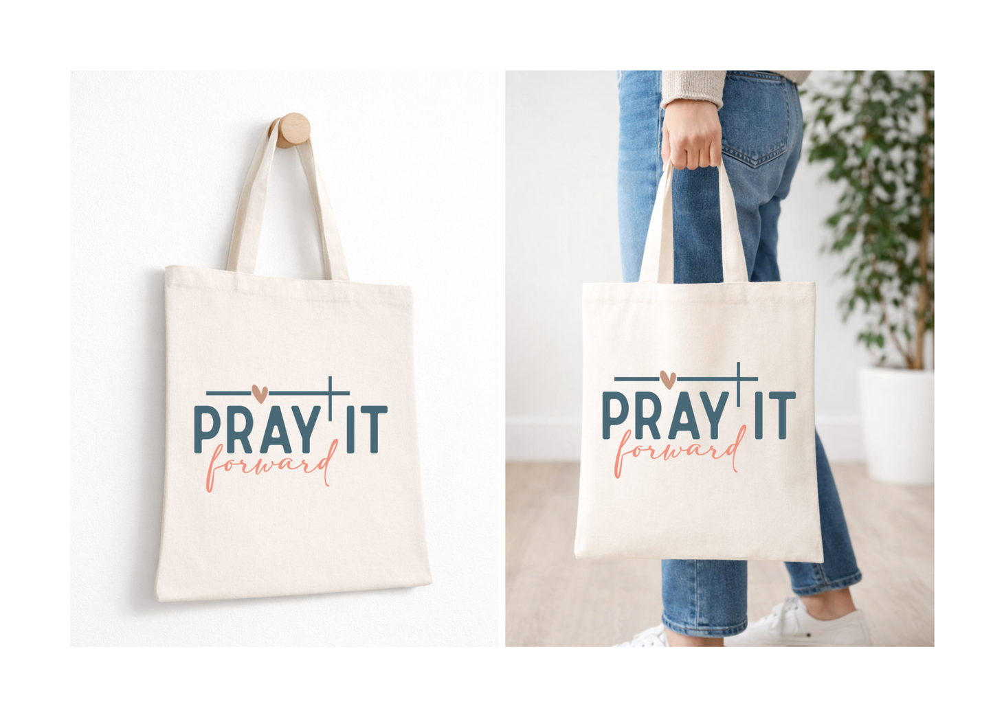 Pray It Forward - Canvas Tote Bag