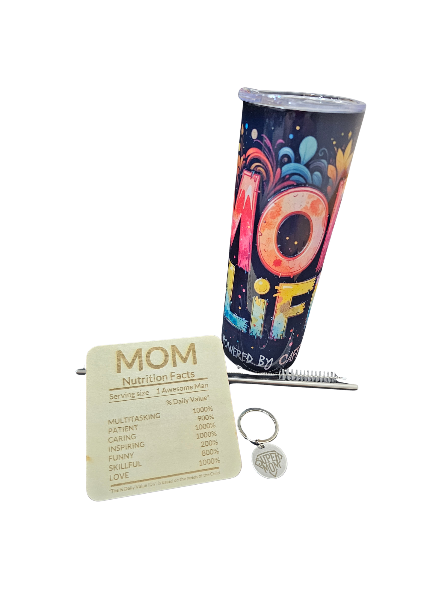🌈 Mom Life Energy, 20oz Tumbler
