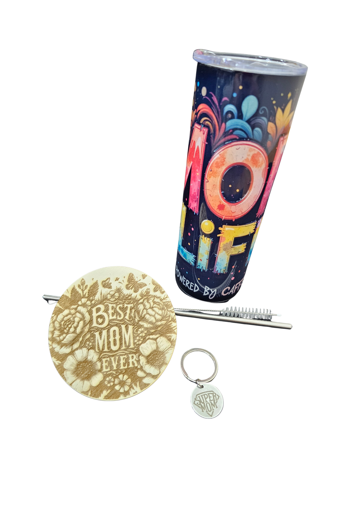 🌈 Mom Life Energy, 20oz Tumbler