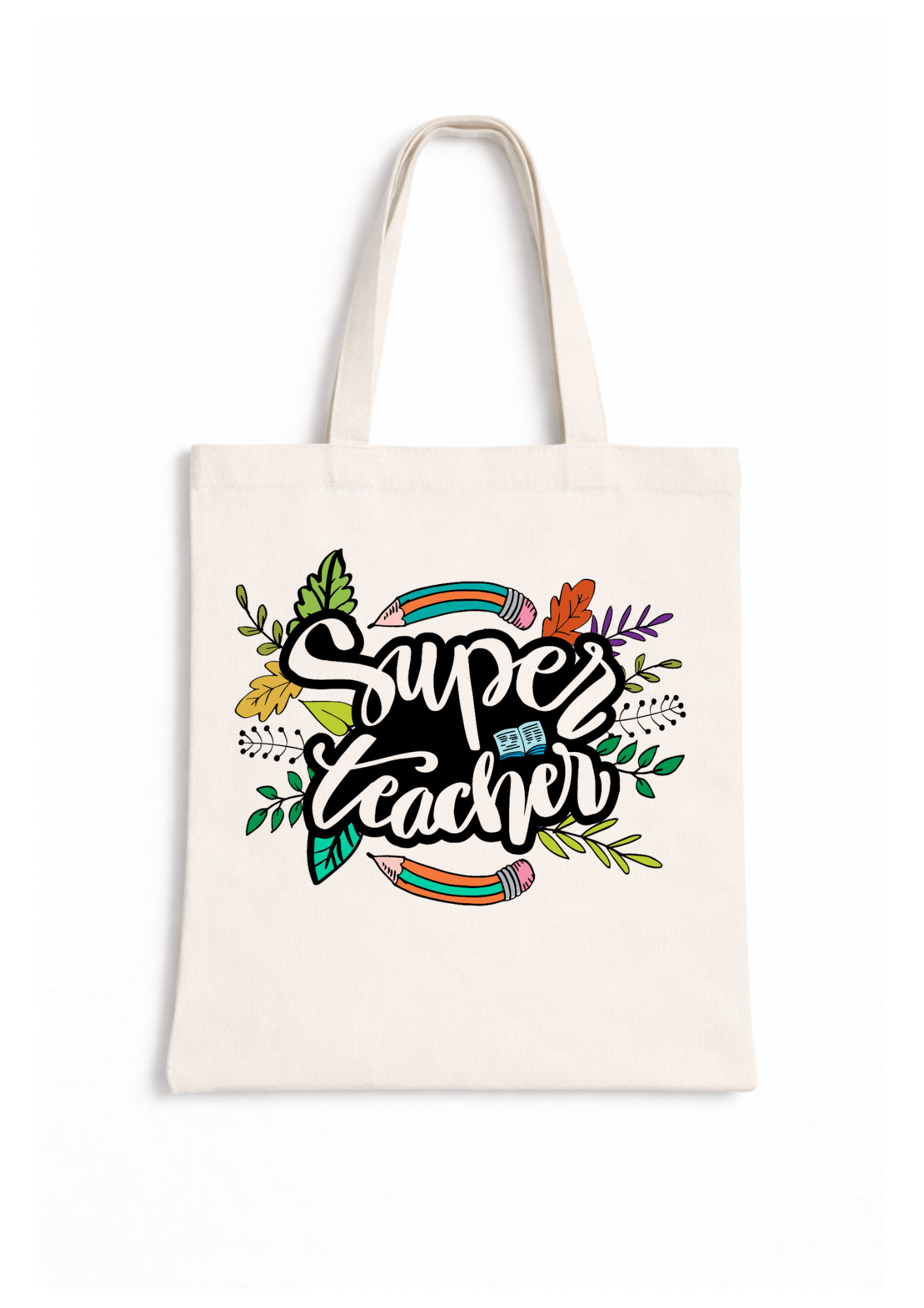Super Teacher - Canvas Tote Bag