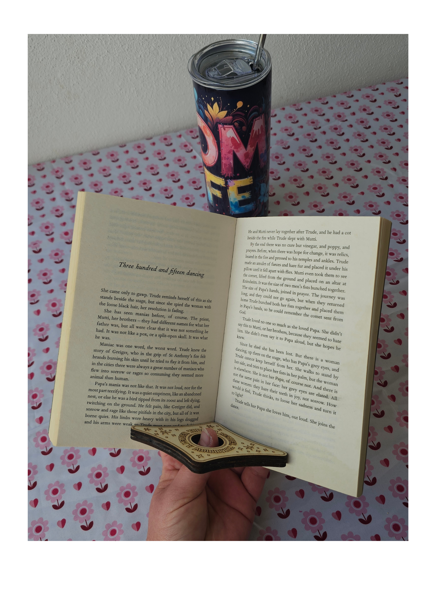 Tomorrow’s Leader Book Buddy – Wooden Page Holder for Comfortable Reading