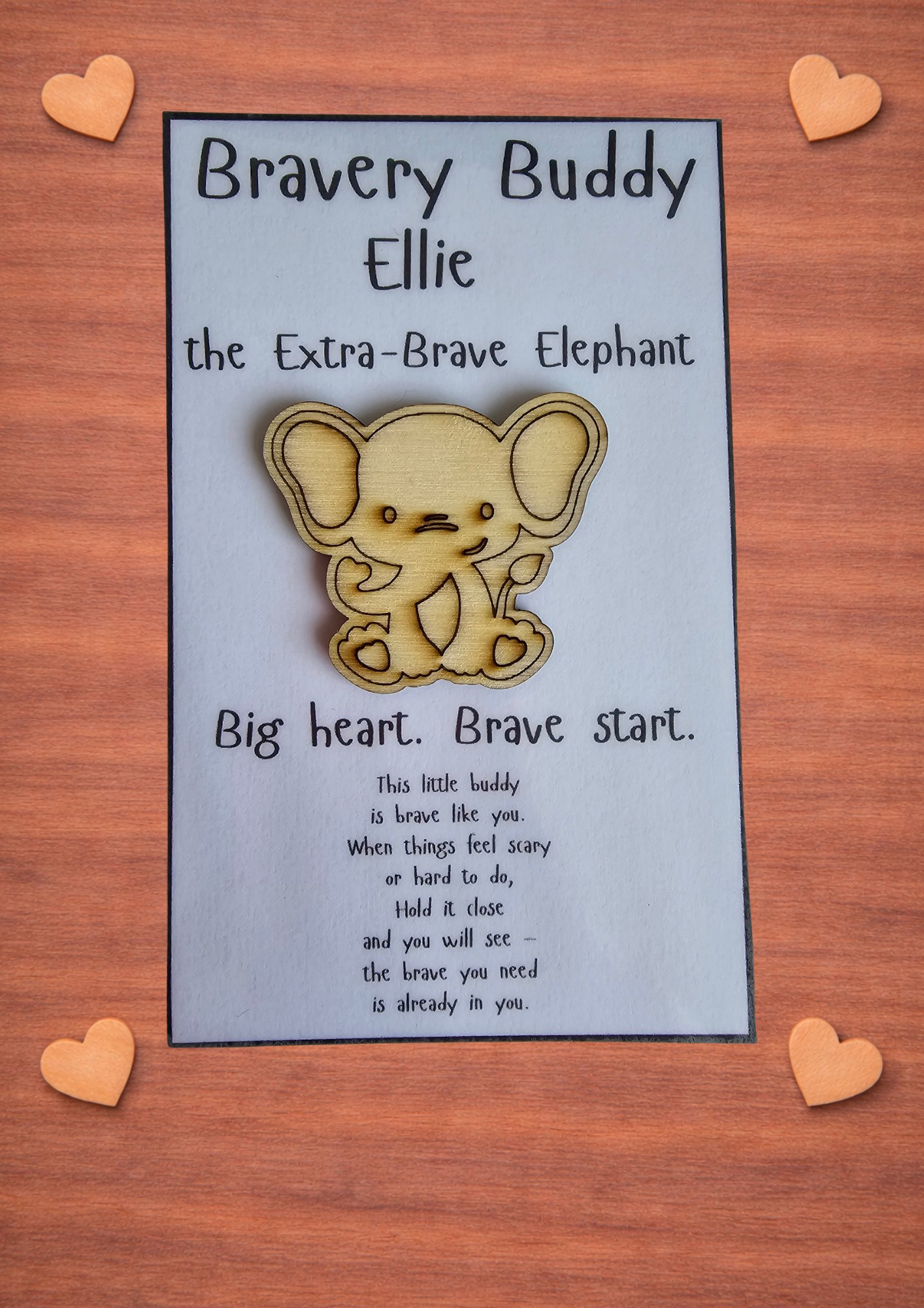 Ellie the Extra-Brave Elephant | Big heart. Brave start. - Bravery Buddy