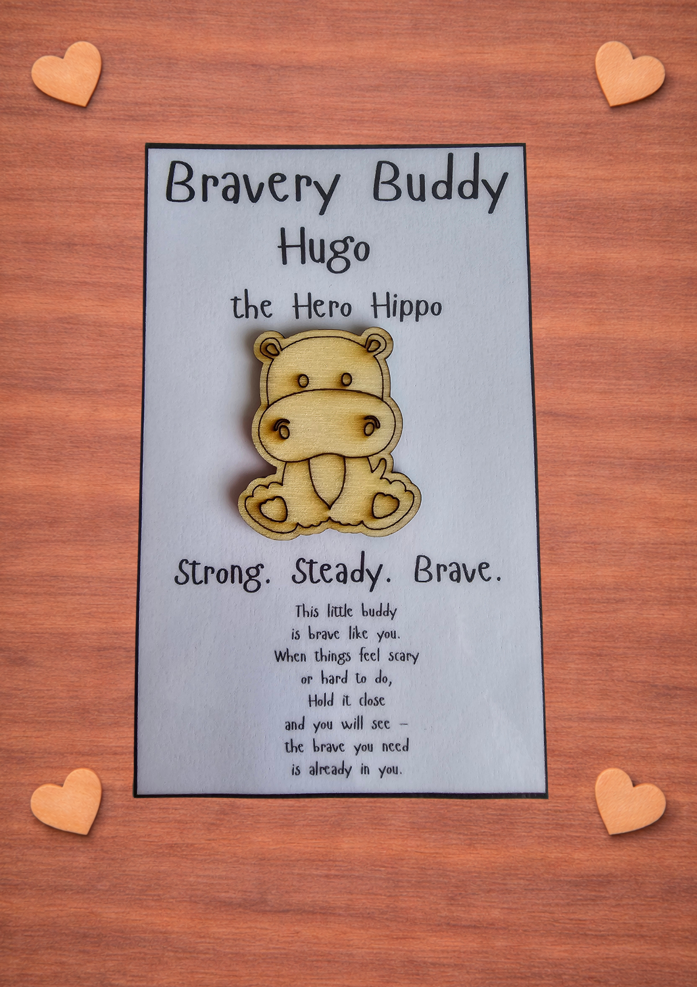 Hugo the Hero Hippo | Strong. Steady. Brave. - Bravery Buddy