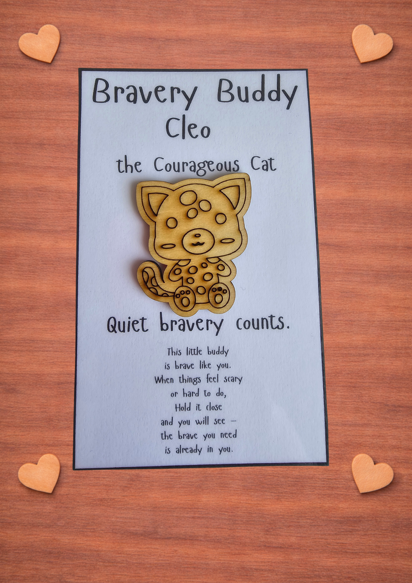 Cleo the Courageous Cat | Quiet bravery counts. - Bravery Buddy