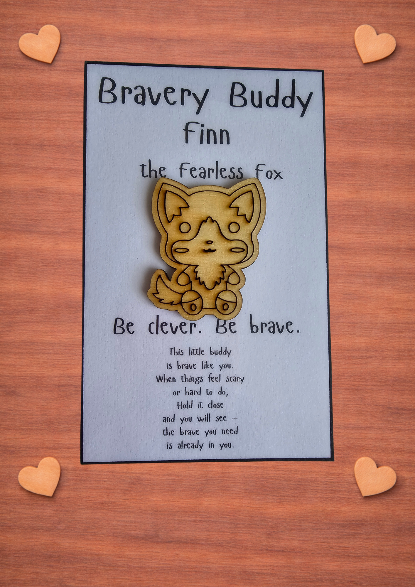 Finn the Fearless Fox | Be clever. Be brave. - Bravery Buddy