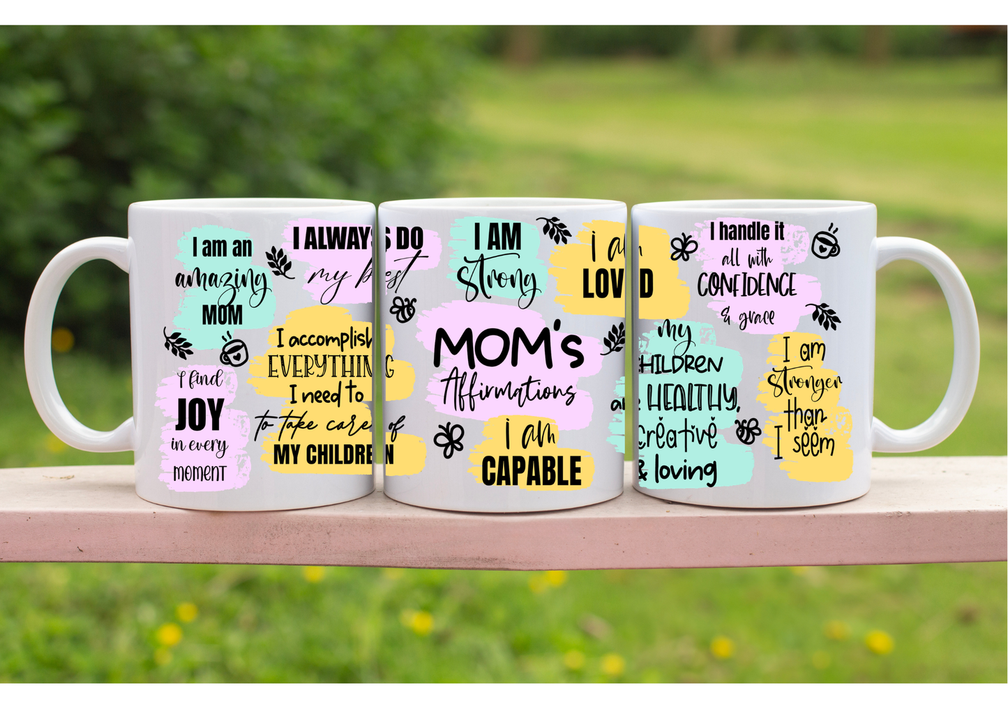 💬 Mom’s Affirmations, 11oz Mug