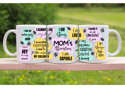💬 Mom’s Affirmations, 11oz Mug