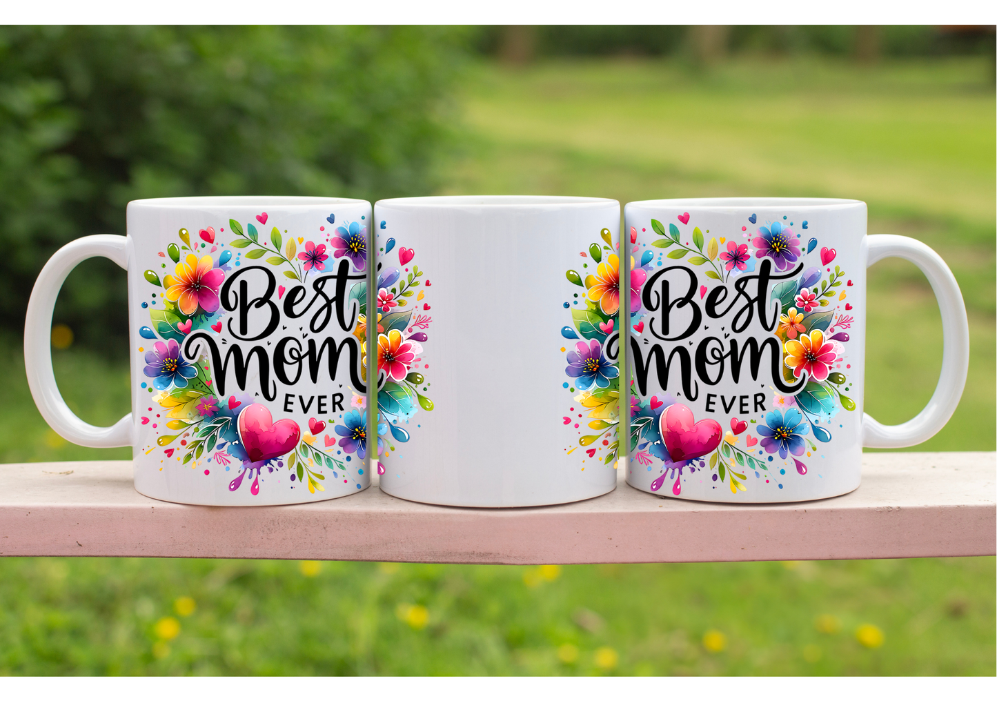 🌸 Best Mom Ever Bloom, 11oz Mug