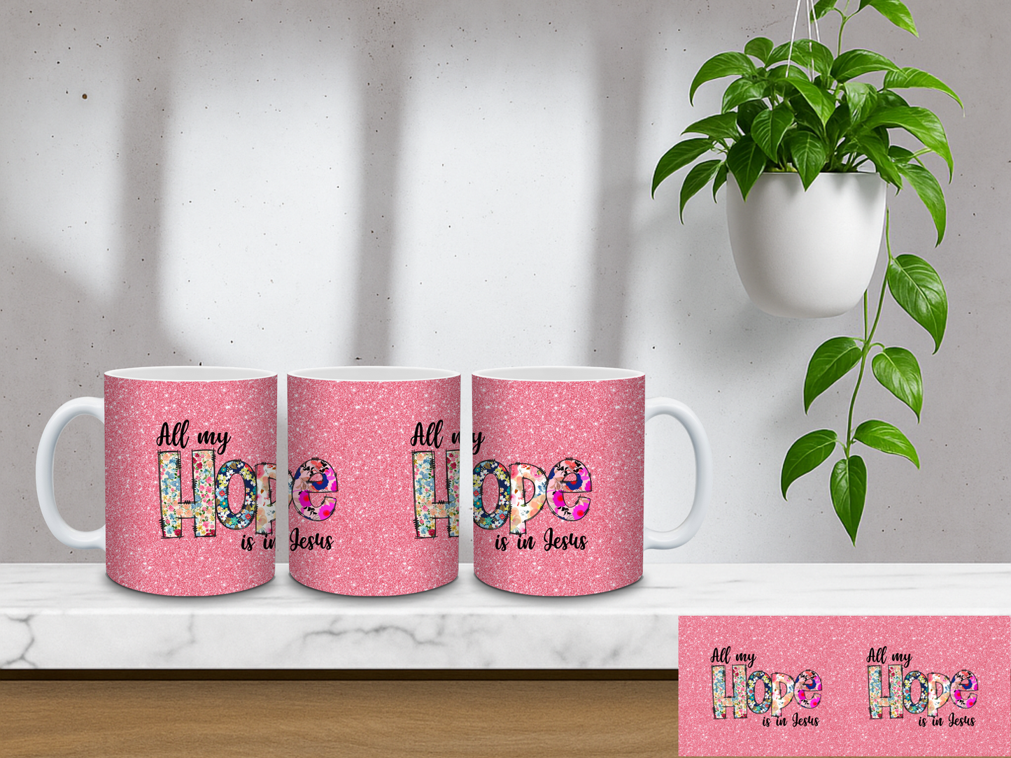 All My Hope Is In Jesus 1 - 11oz Coffee Mug