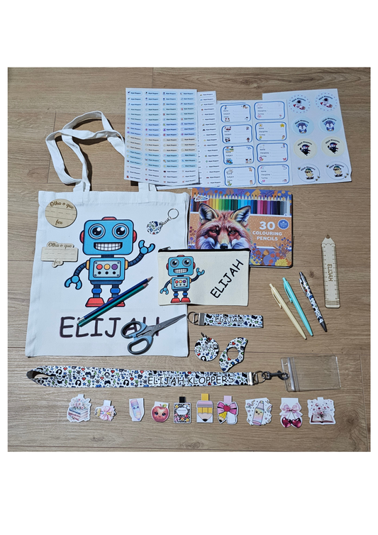 Personalised Back-to-School Stationery Kit