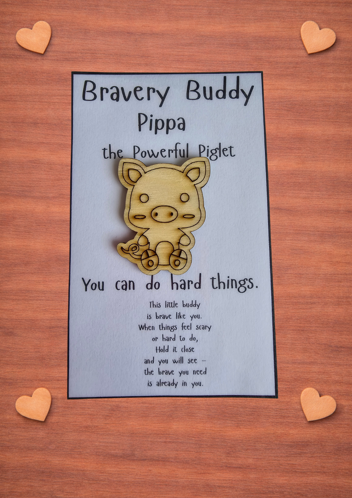 Pippa the Powerful Piglet | You can do hard things. - Bravery Buddy