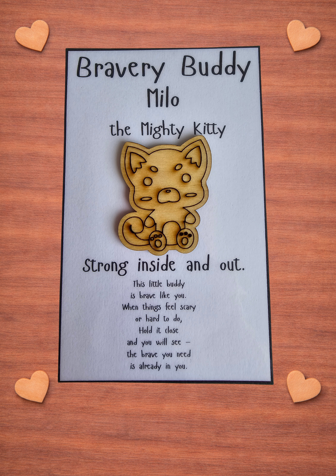 Milo the Mighty Kitty | Strong inside and out. - Bravery Buddy