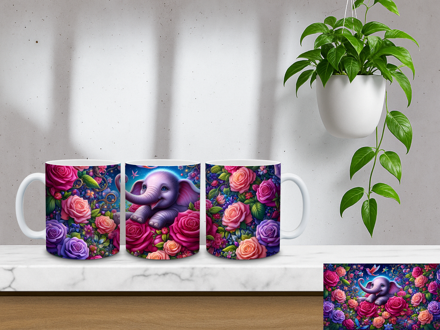 Wildflower Elli Garden  – 11oz Coffee Mug
