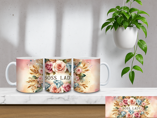 Boss Lady Luxe - 11oz Coffee Mug