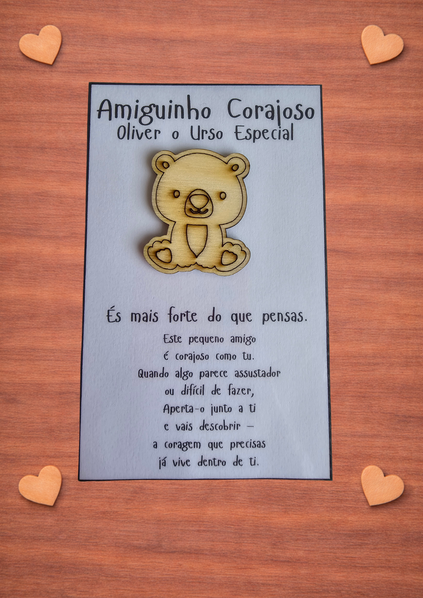 Oliver the Outstanding Bear | You are stronger than you think. - Bravery Buddy