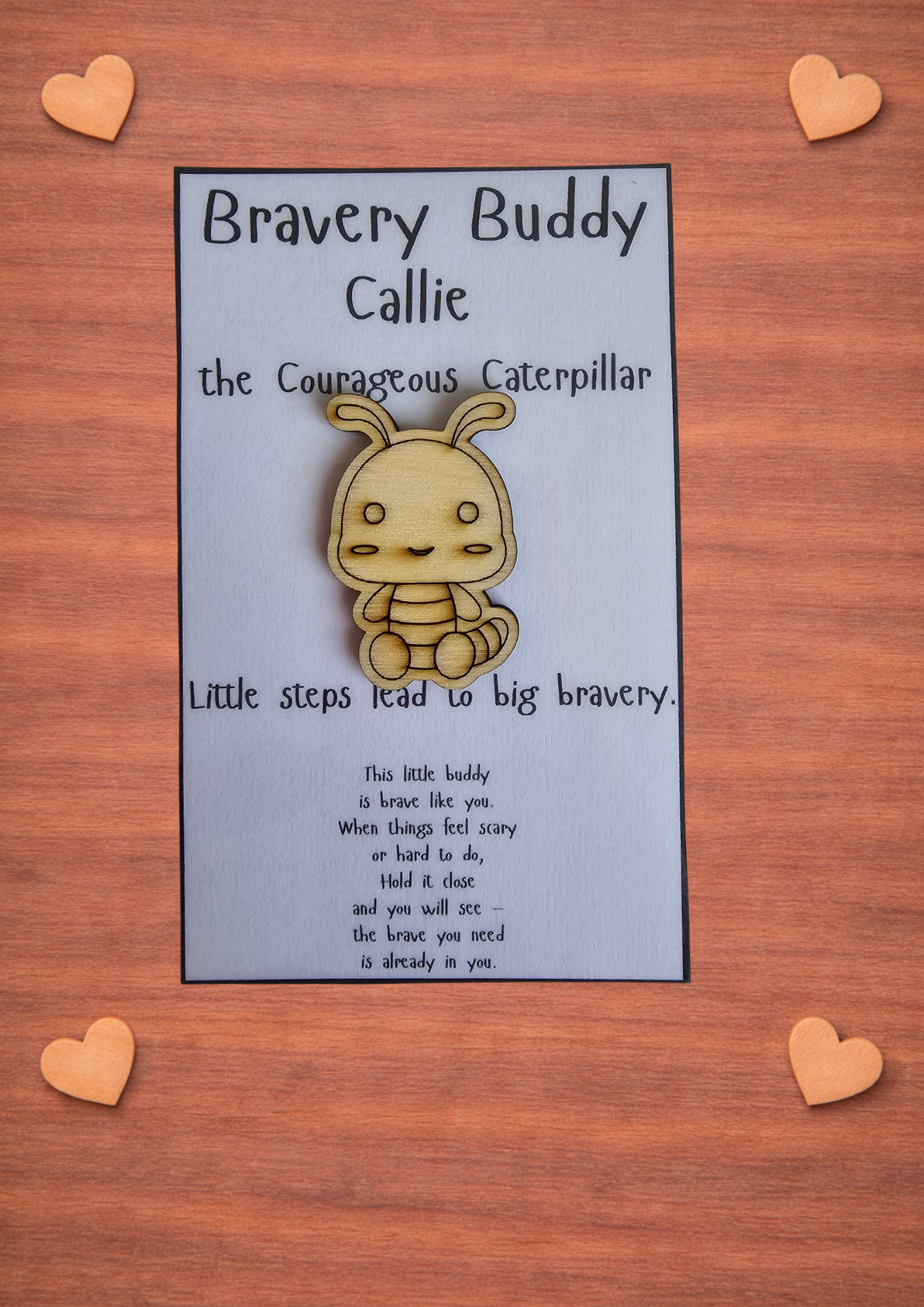 Callie the Courageous Caterpillar | Little steps lead to big bravery. - Bravery Buddy