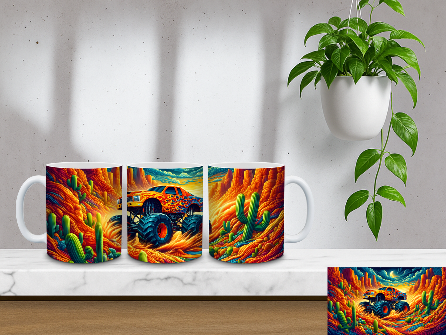 Monster Truck Adventure - 11oz Coffee Mug