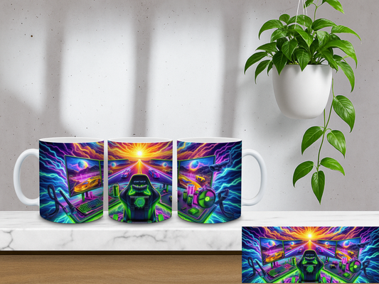 Cyber Gamer Universe - 11oz Coffee Mug