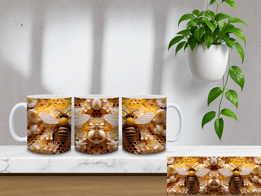 Golden Hive - 11oz Coffee Mug