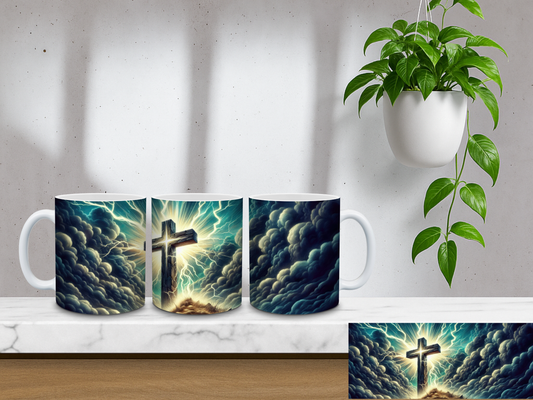 Faith Through the Storm - 11oz Coffee Mug
