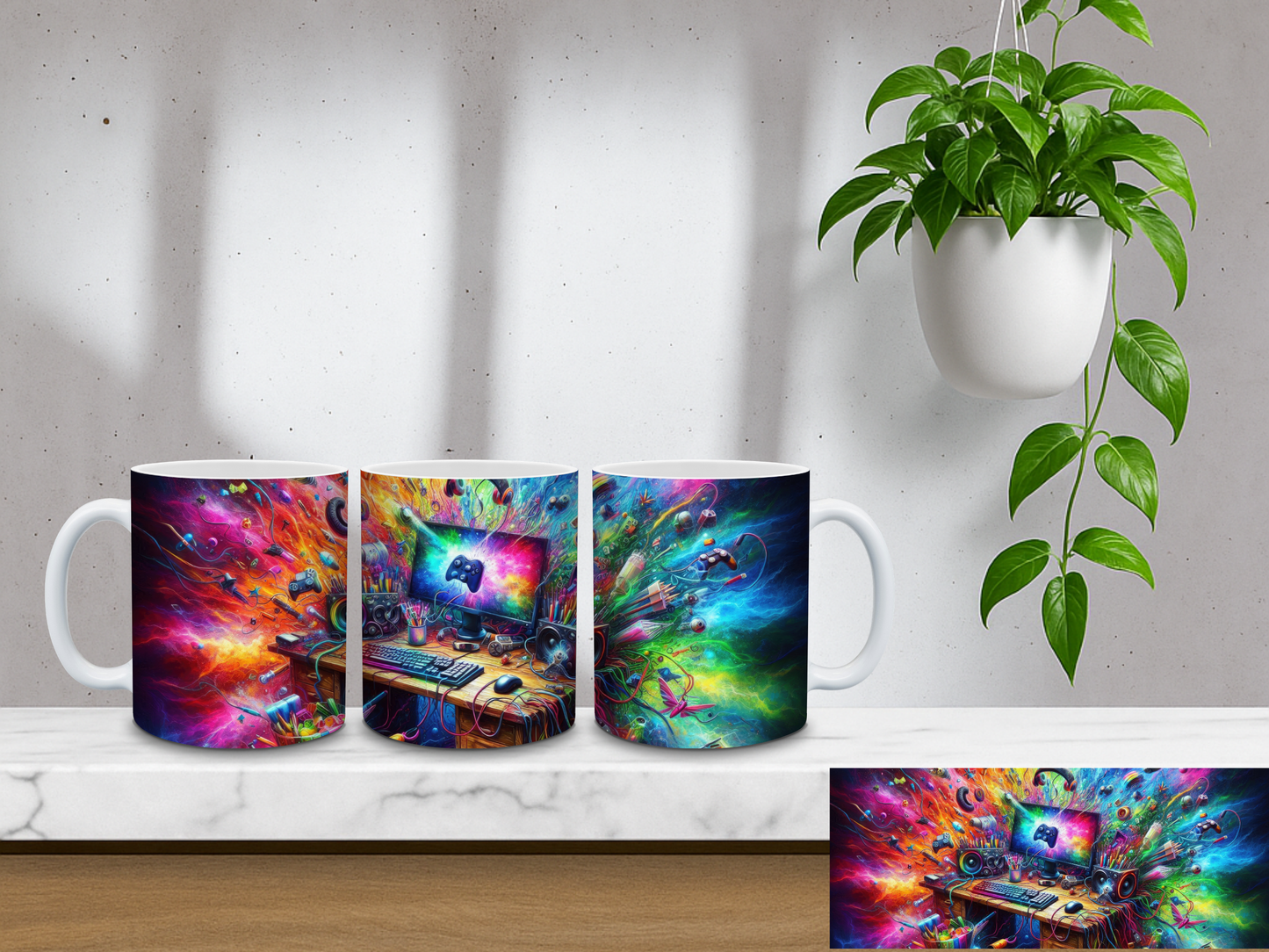 Cosmic Gamer – 11oz Coffee Mug