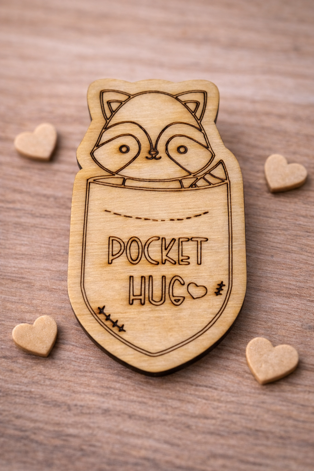 Riley the Resilient Raccoon | You are clever and strong. - Pocket Hug