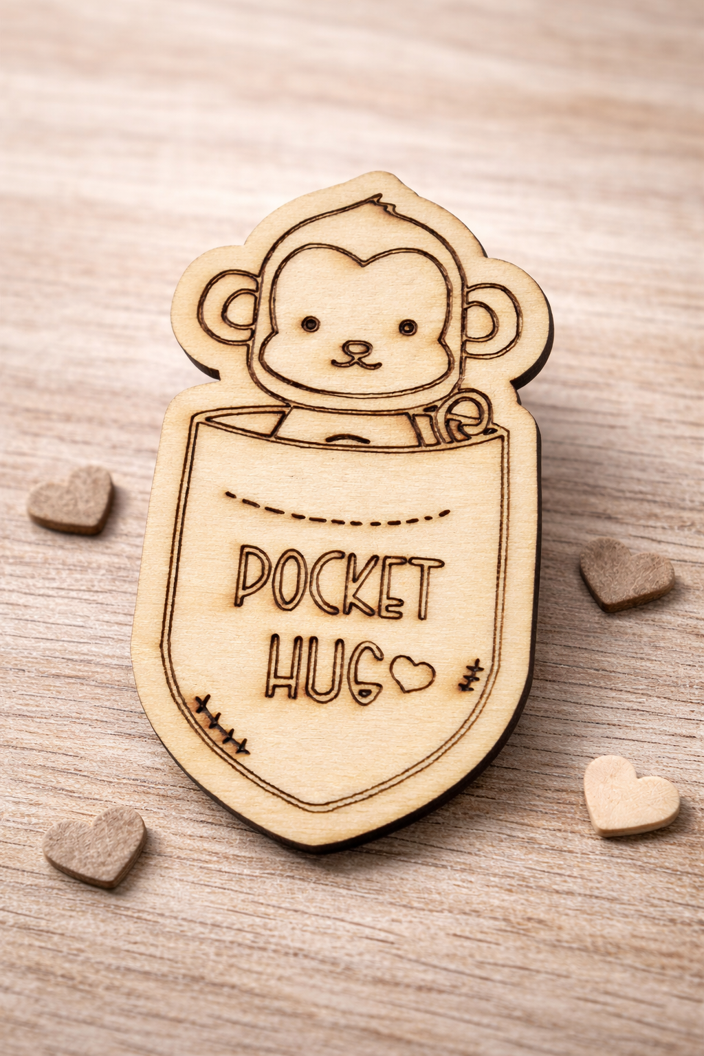 Max the Mighty Monkey | Brave and ready for anything. - Pocket Hug