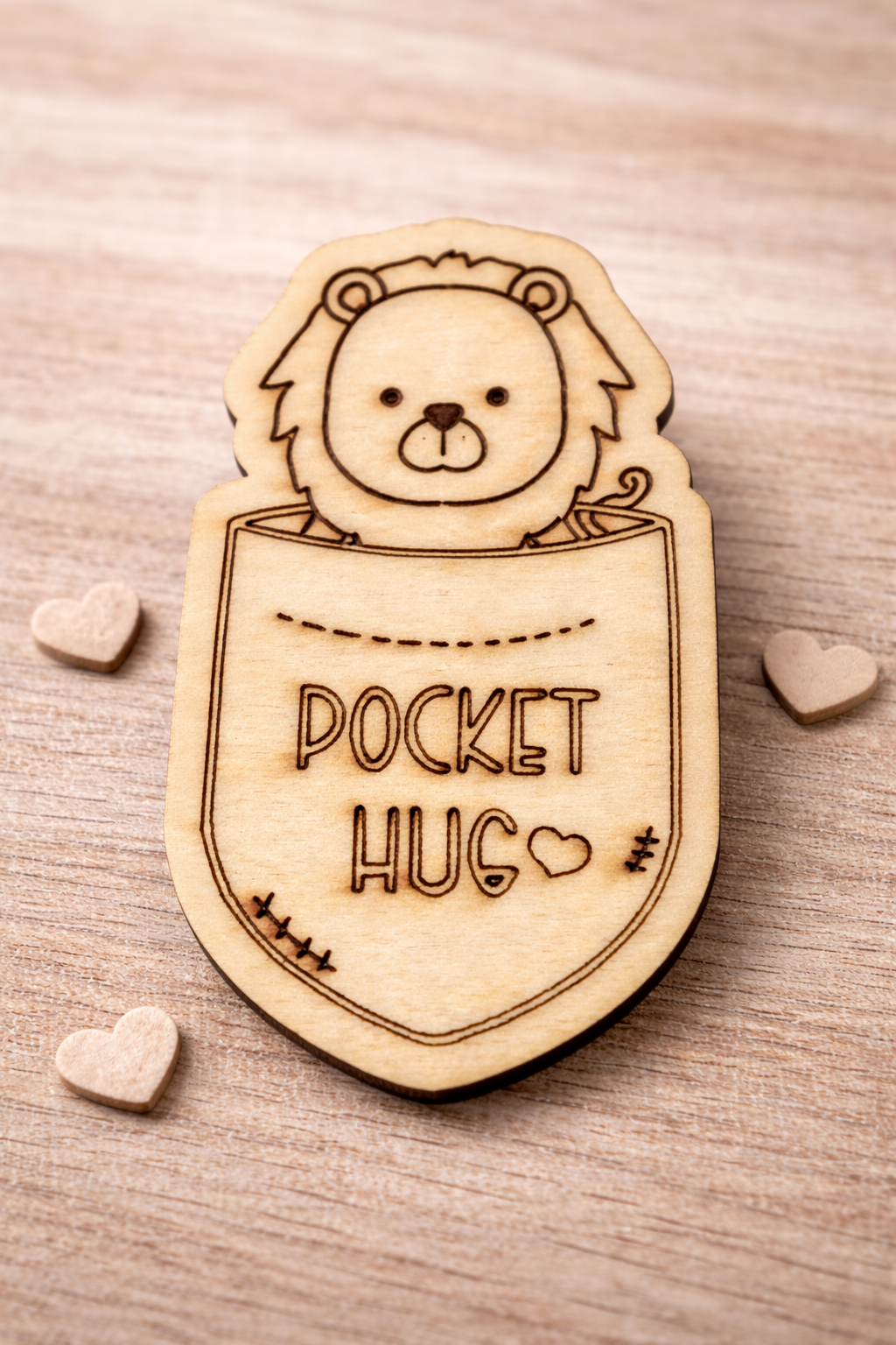 Leo the Lionheart | Roar with confidence! - Pocket Hug