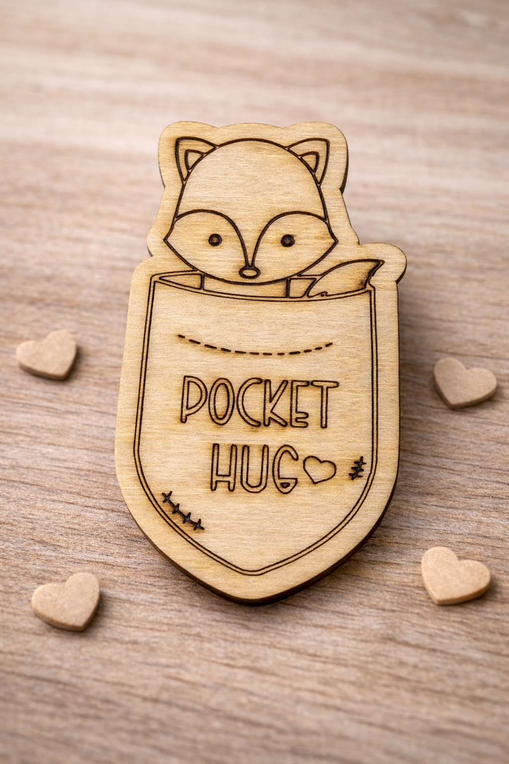 Finn the Fearless Fox | Be clever. Be brave. - Pocket Hug