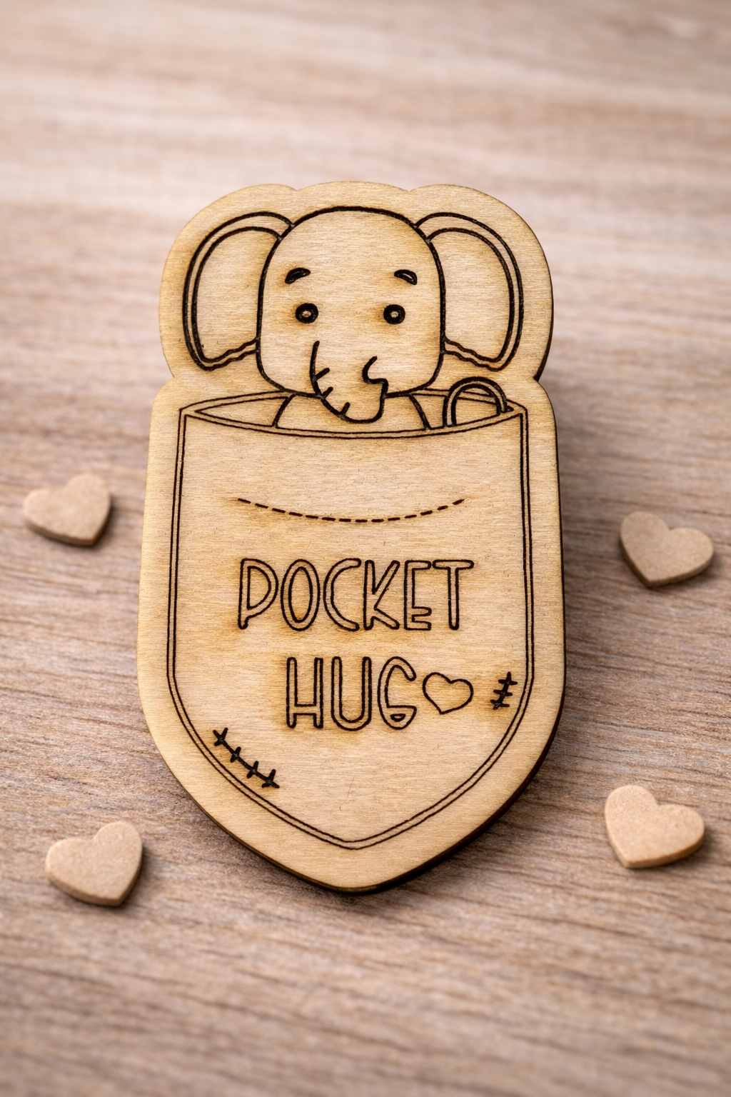 Ellie the Extra-Brave Elephant | Big heart. Brave start. - Pocket Hug