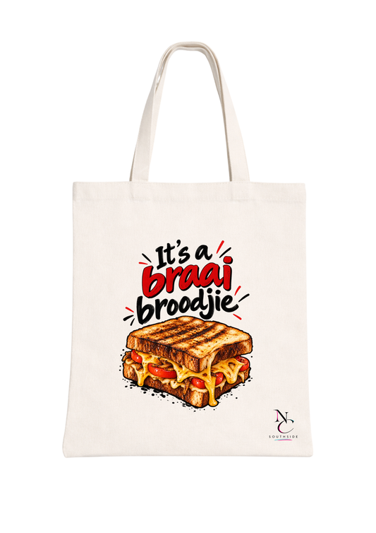 It's a Braai Broodjie – Hello Africa Collection – Printed Tote Bag