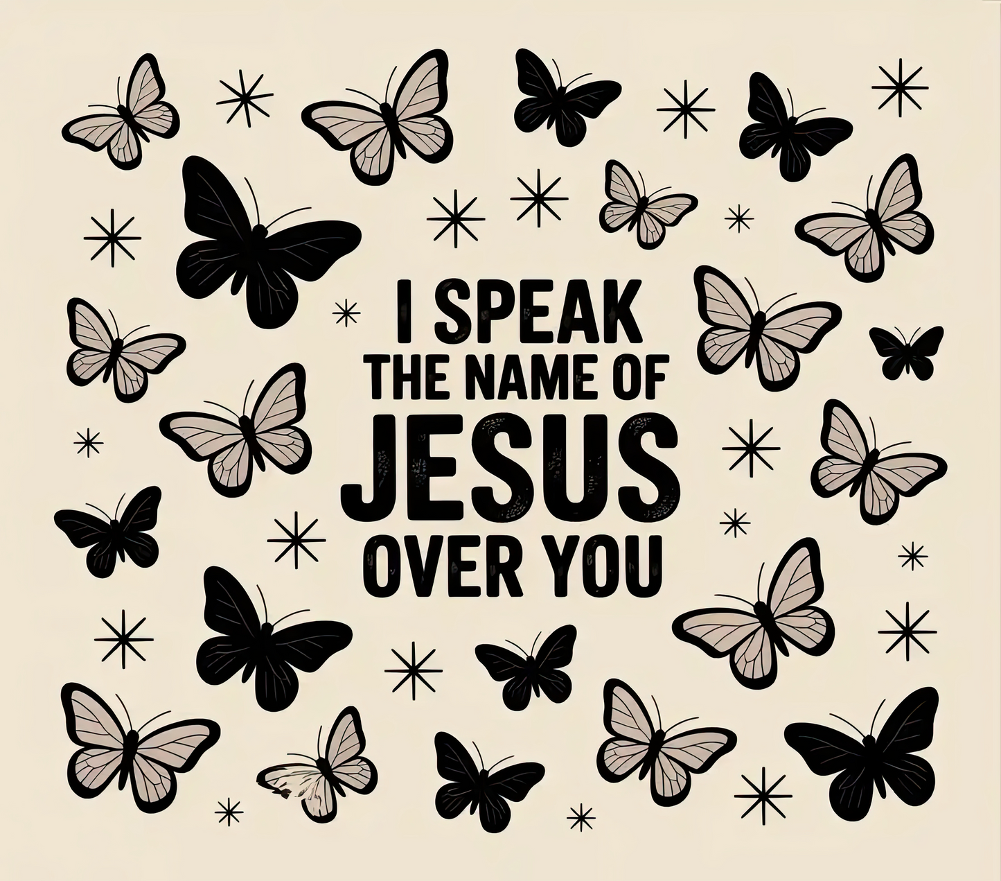 I Speak the Name of Jesus Over You – 20oz Stainless Steel Insulated Tumbler