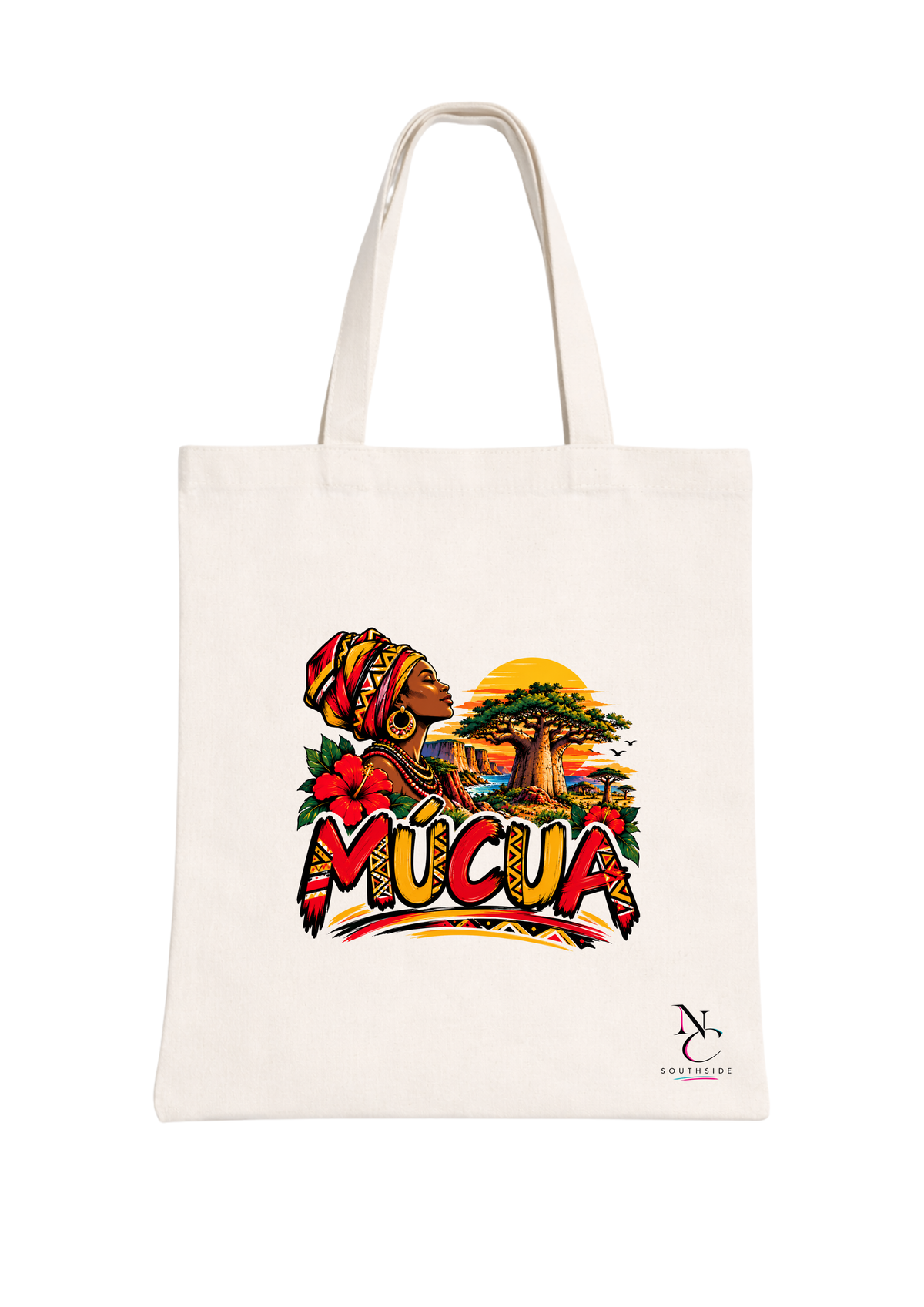 Múcua– Hello Africa Collection – Printed Tote Bag