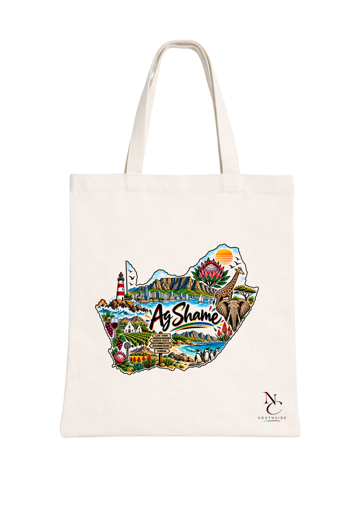 RSA Ag Shame – Hello Africa Collection – Printed Tote Bag