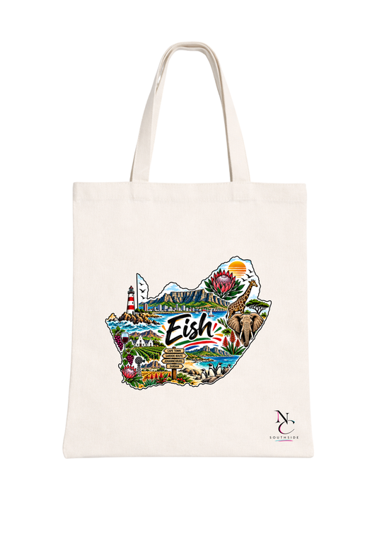 RSA Eish – Hello Africa Collection – Printed Tote Bag