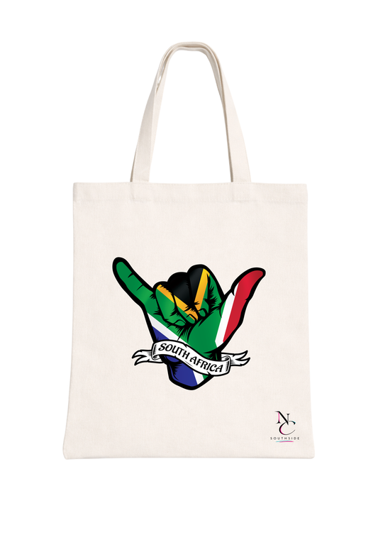 RSA SHAKA – Hello Africa Collection – Printed Tote Bag