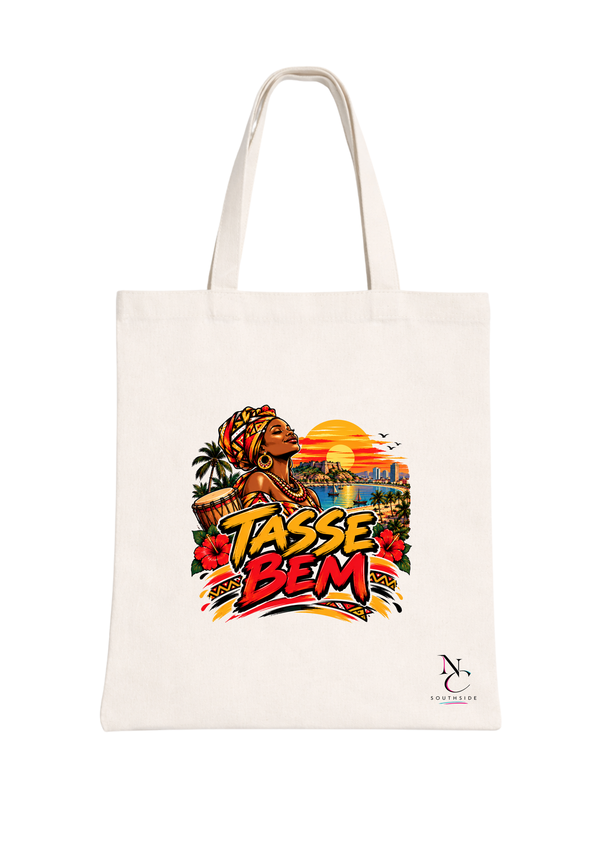 Tasse Bem – Hello Africa Collection – Printed Tote Bag