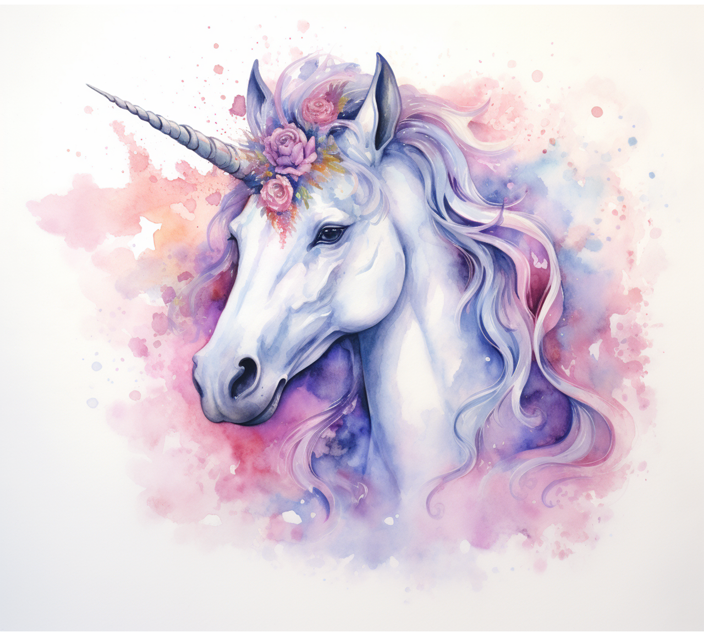 Watercolor Unicorn – 20oz Stainless Steel Insulated Tumbler
