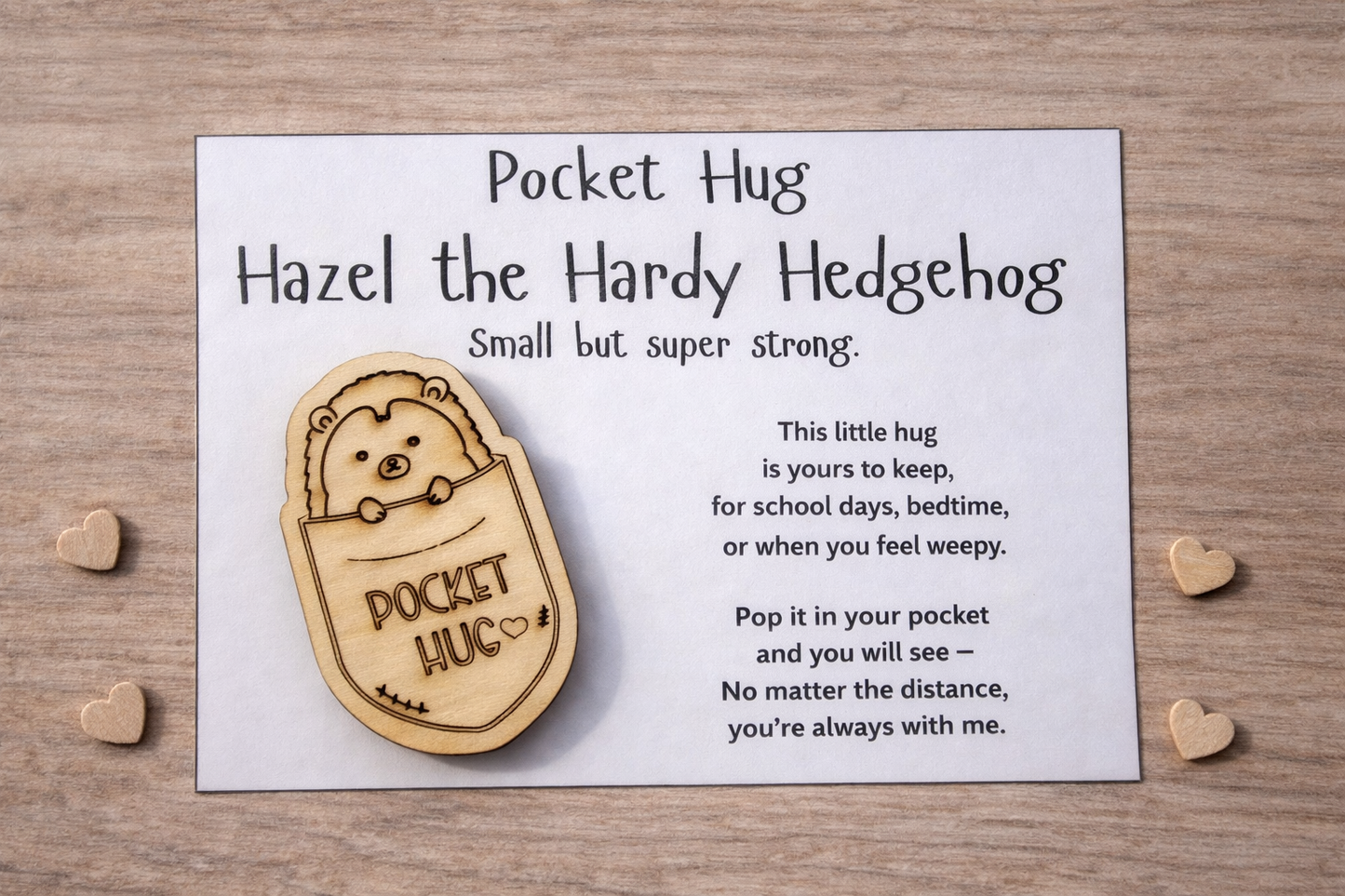 Hazel the Hardy Hedgehog | Small but super strong. - Pocket Hug