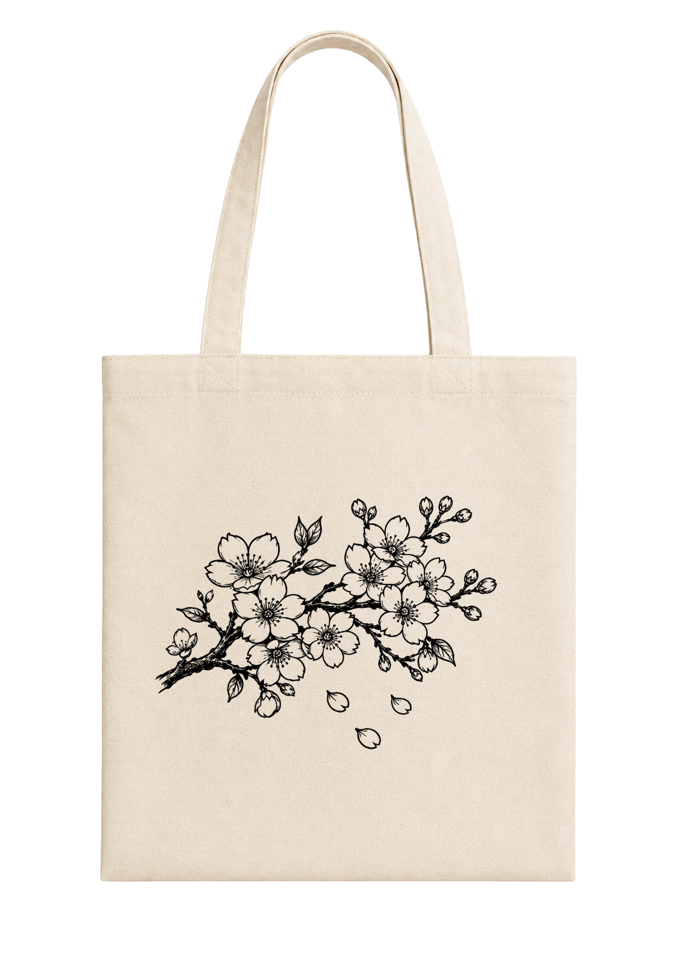 Cherry Blossom Branch – Cherry Collection Tote Bag 🍒